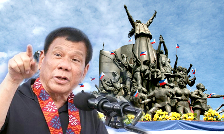 Digong no-show sa EDSA anniv. pero nanawagan ng pagkakaisa