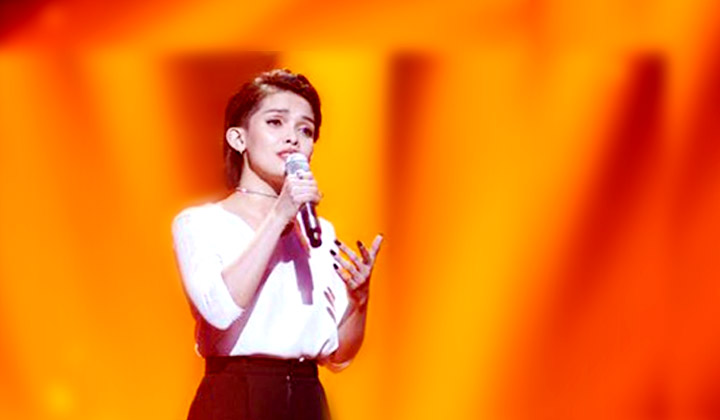 KZ Tandingan, moved the chinese audience to tears on her heartfelt performance on Singer 2018
