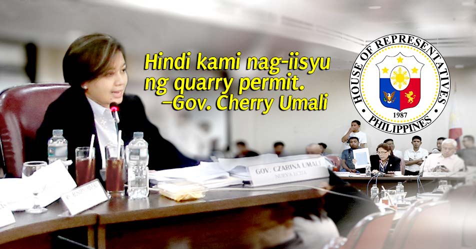 Alegasyon ni Cong. Ria Vergara, mali; Gov. Cherry, hindi nag-iisyu ng quarry permit