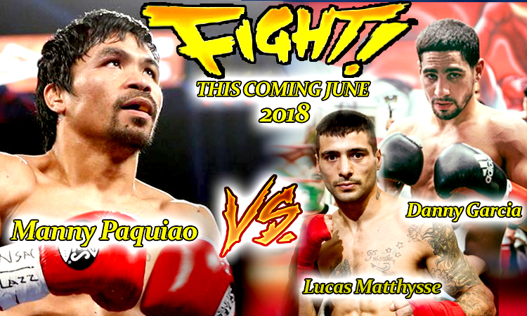Manny Pacquiao, confirms next bout on June 24, 2018