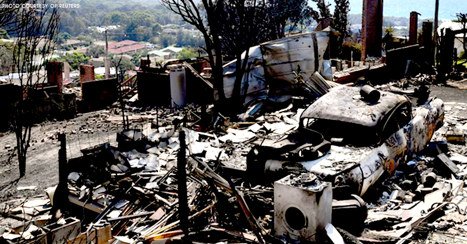 More than 70 homes destroyed in Australian wildfires