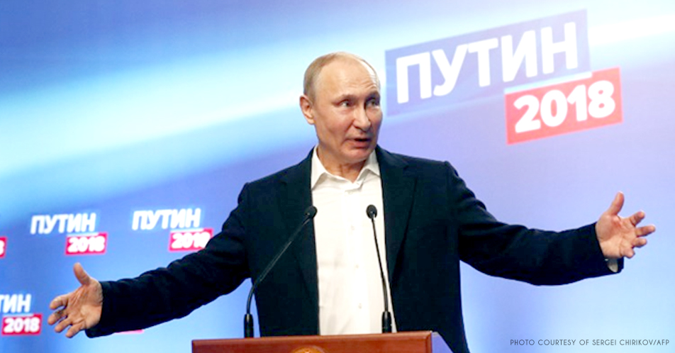 Putin wins Russian presidential election in landslide victory