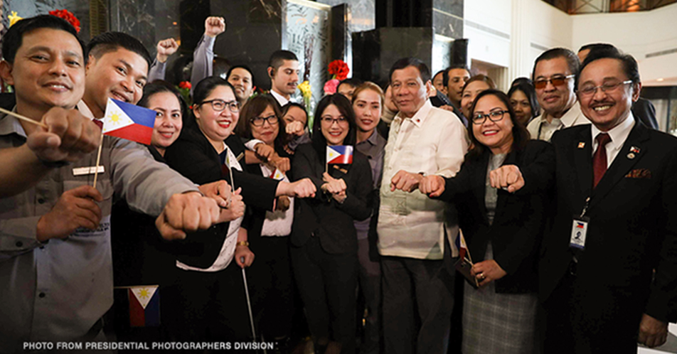 Duterte: Government to seize every opportunity for the protection of OFW’s