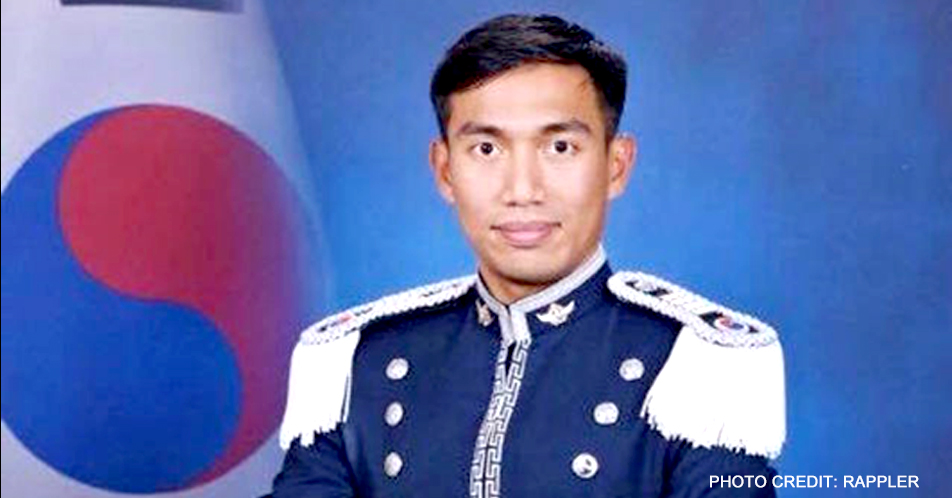 Pinoy, pinarangalan bilang Top Foreign Cadet sa military school sa South Korea