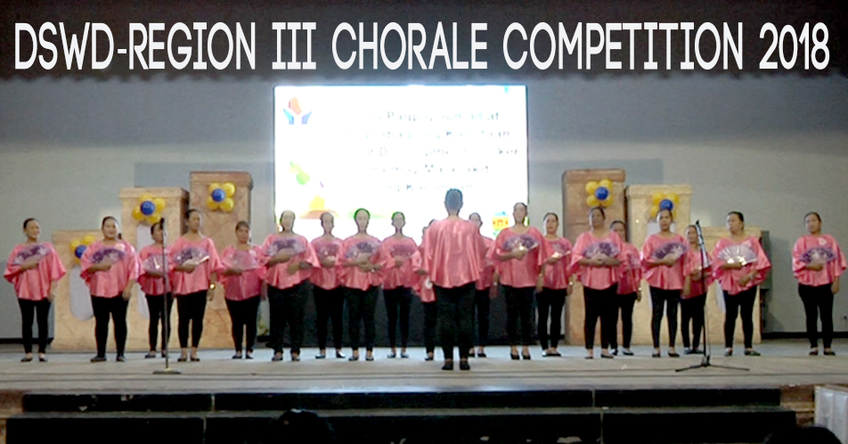 Day-Care workers ng Zaragoza, wagi sa DSWD-Region III Chorale Competition 2018