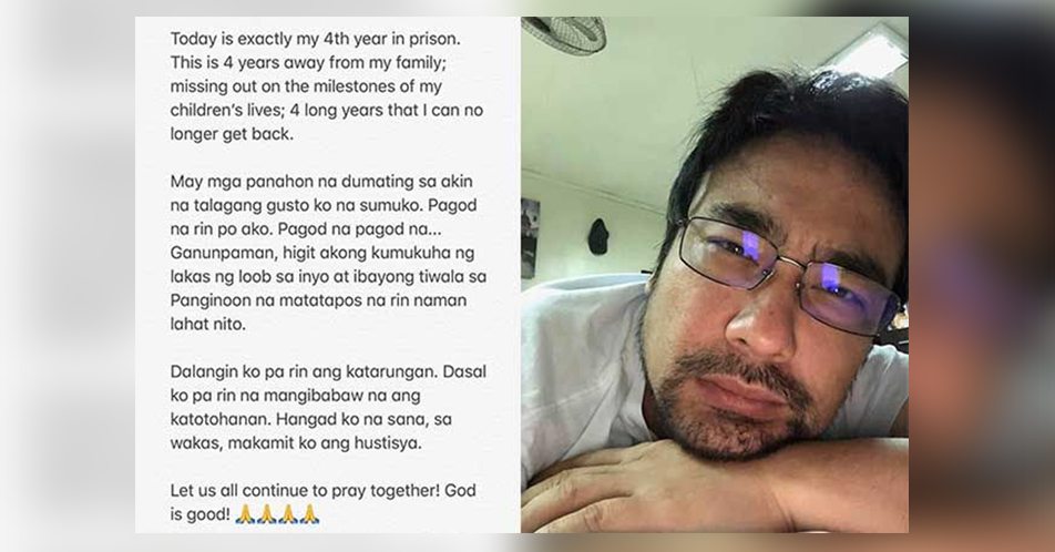 Detained Senator Bong Revilla’s ‘Jail Anniversary Selfie’, Sparks humor on lax of security inside PNP Custodial Center in Camp Krame