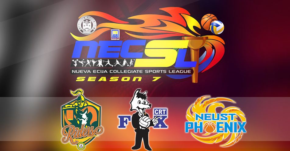 NEUST, WUP at CRT doble ang panalo sa unang araw ng elimination round sa Men’s and Women’s Volleyball ng NECSL Season 7