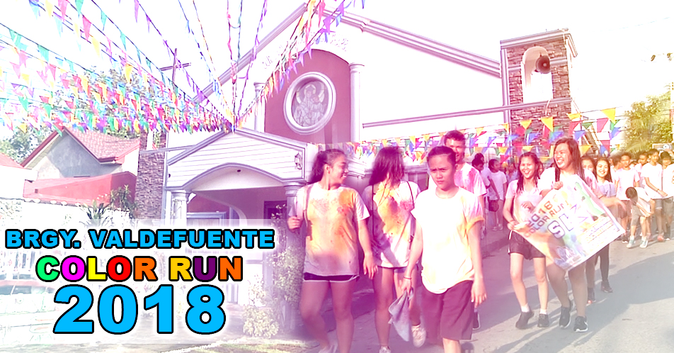 Sangguniang Kabataan, pinangunahan ang kauna – unahang Color Run sa Brgy. Valdefuente, Cabanatuan City