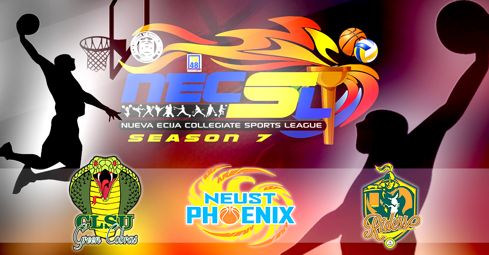 WUP, CLSU AT NEUST, panalo sa Men’s Basketball elimination round game 7 ng NECSL Season 7