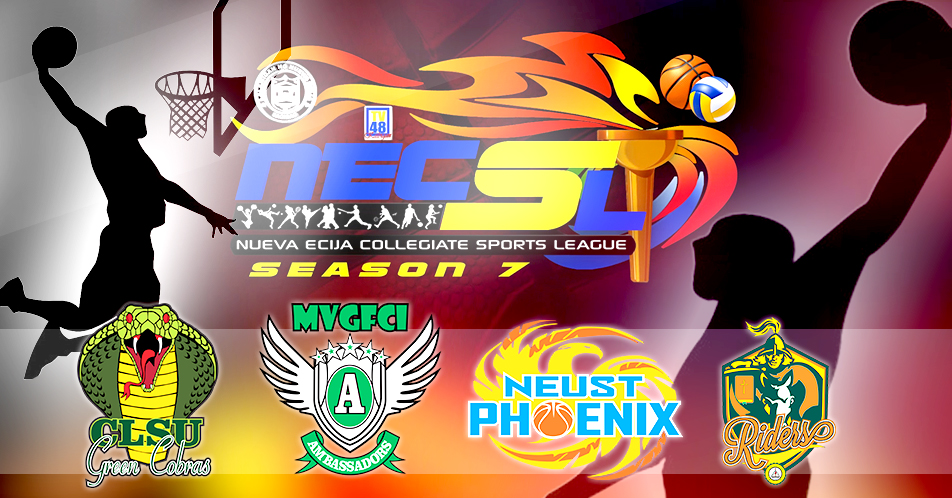 WUP, NEUST, MVGFC AT CLSU, wagi sa game 6 ng Men’s Basketball sa NECSL Season 7