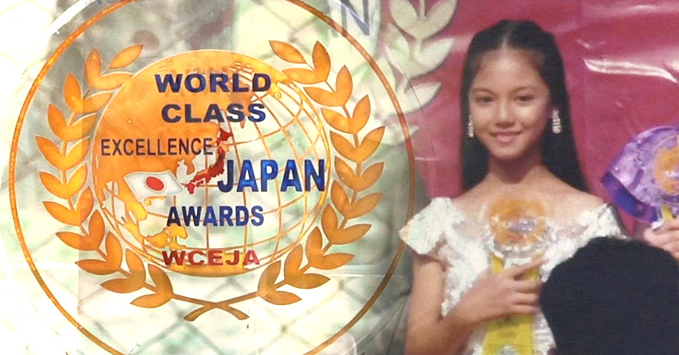 11 Taong Gulang na Novo Ecijana, ginawaran ng “The Most Promising  Young Female  Singer of The Year” sa Japan