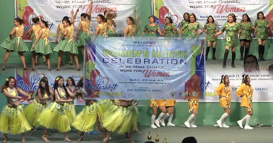 Bayan ng Jaen, wagi sa Women’s Month Celebration Dance Competition 2019