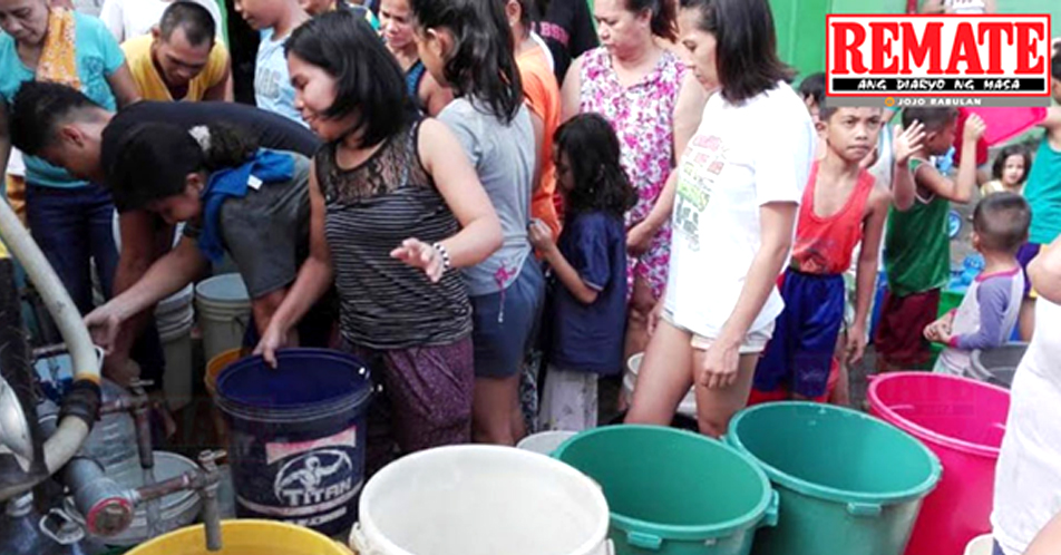 Manila Water naglabas na ng schedule ng water interruptions