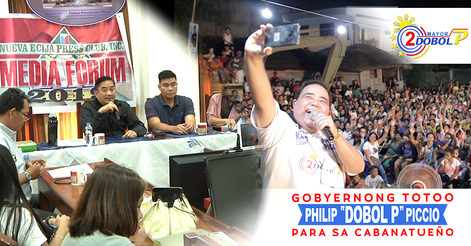 Philip “Dobol P” Piccio, pambato ng Partido Unang Sigaw sa pagka-mayor sa Cabanatuan City