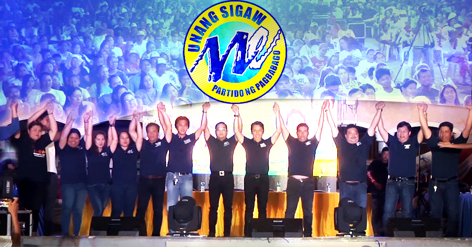 Partido Unang Sigaw, nagsama-sama para sa Proclamation Rally ng team Abesamis-Francisco sa bayan ng Peñaranda