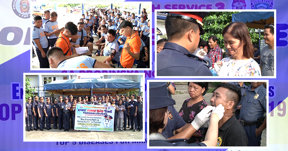 One Time Big Time Pangkalusugan ng PNP, inilunsad sa Nueva Ecija