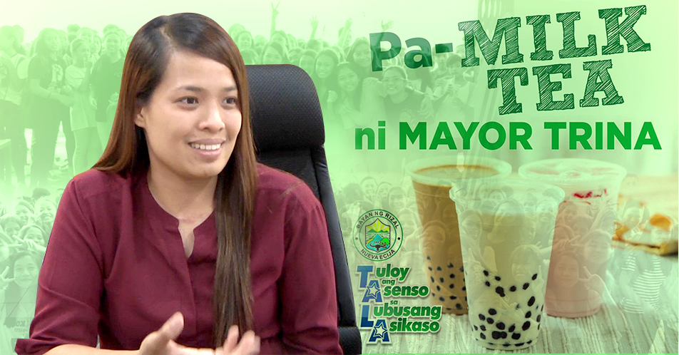 Libreng pa-milk tea ni Mayor Trina Andres, sinugod ng mga kabataang Rizaleño