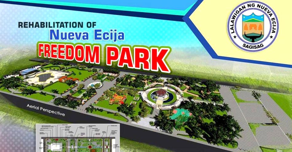 Freedom Park sa Cabanatuan City, bibihisan upang gawing “Face of Nueva Ecija”