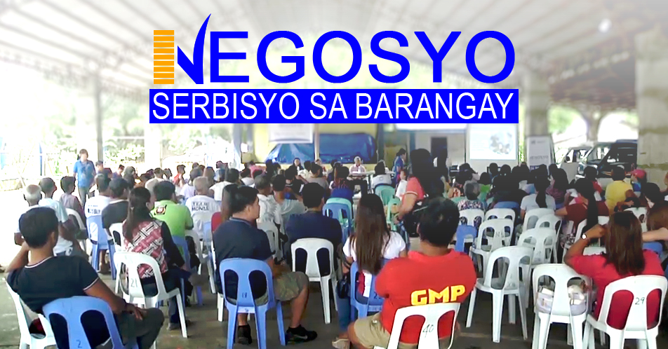 ‘Negosyo Serbisyo sa Barangay’ ng DTI, inilunsad sa bayan ng Talugtug