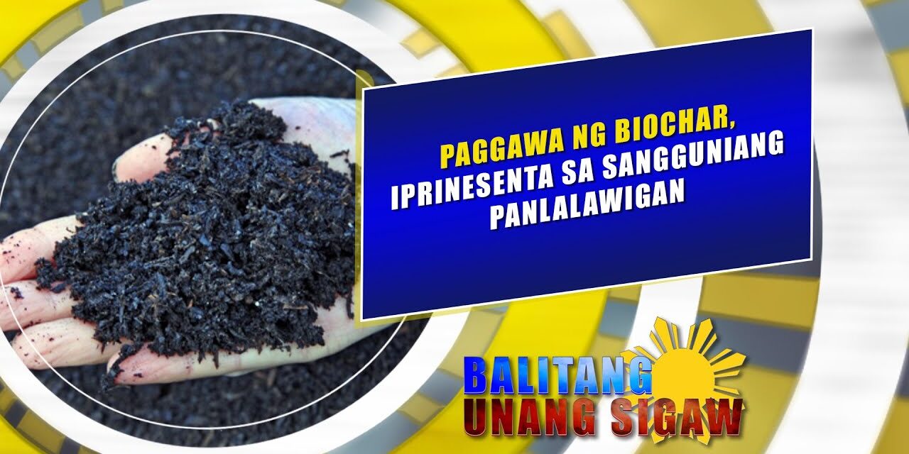 Paggawa ng Biochar, iprinesenta sa Sangguniang Panlalawigan