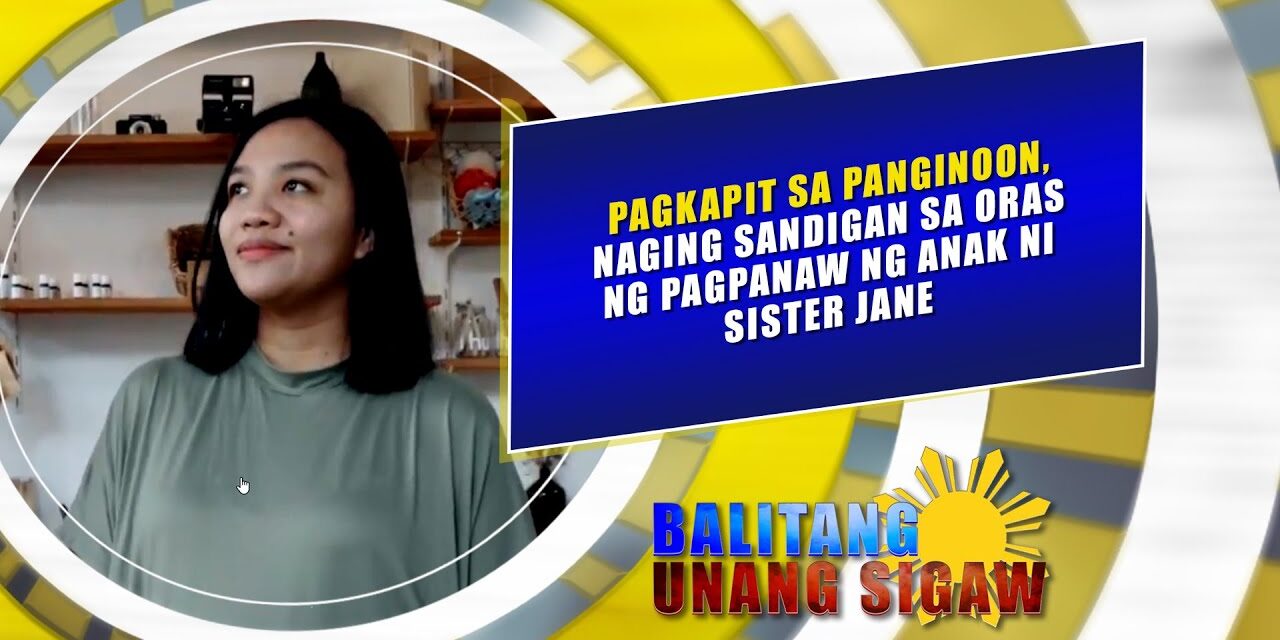 Pagkapit sa Panginoon, naging sandigan sa oras ng pagpanaw ng anak ni Sister Jane