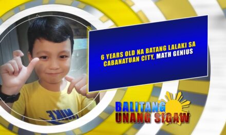 6 YEARS OLD NA BATANG LALAKI SA CABANATUAN CITY, MATH GENIUS