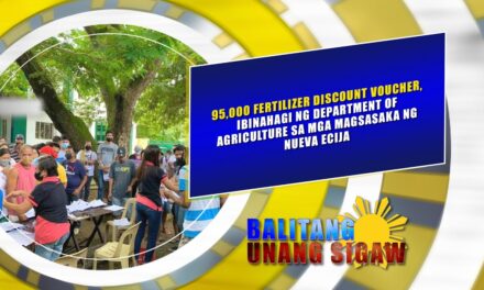 78,000 magsasaka sa Nueva Ecija, target na mabigyan ng fertilizer voucher ng DA