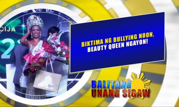 Biktima ng bullying noon, beauty queen ngayon!