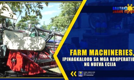 FARM MACHINERIES, IPINAGKALOOB SA MGA KOOPERATIBA NG NUEVA ECIJA