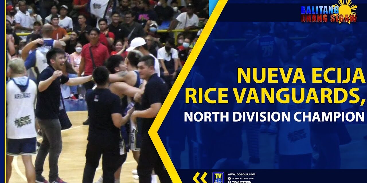 NUEVA ECIJA RICE VANGUARDS, NORTH DIVISION CHAMPION