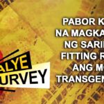 PABOR KA BA NA MAGKAROON NG SARILING FITTING ROOM ANG MGA TRANSGENDER?