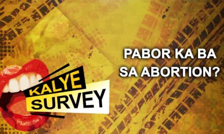 Pabor ka ba sa abortion?