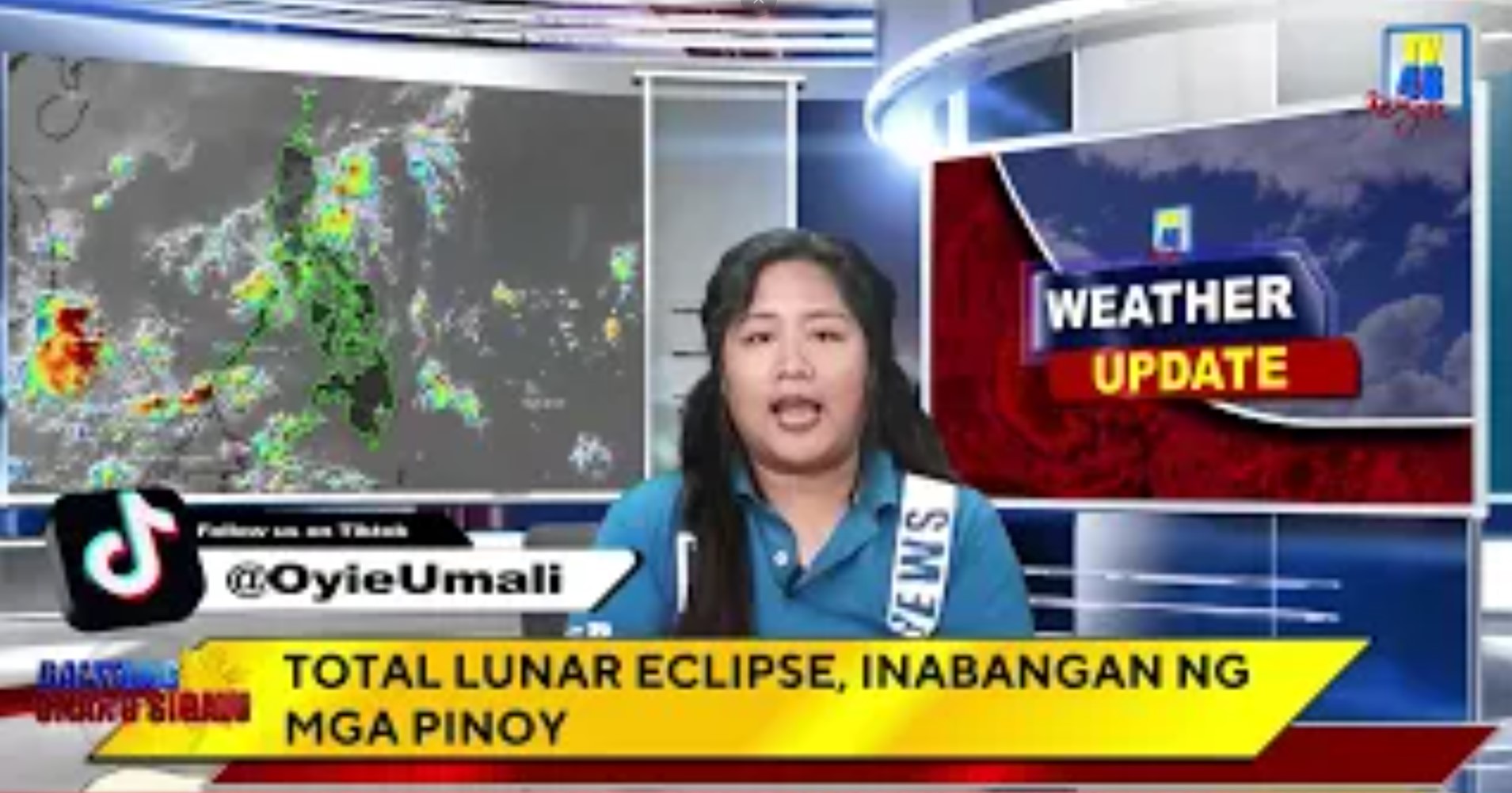 TOTAL LUNAR ECLIPSE INABANGAN NG MGA PINOY