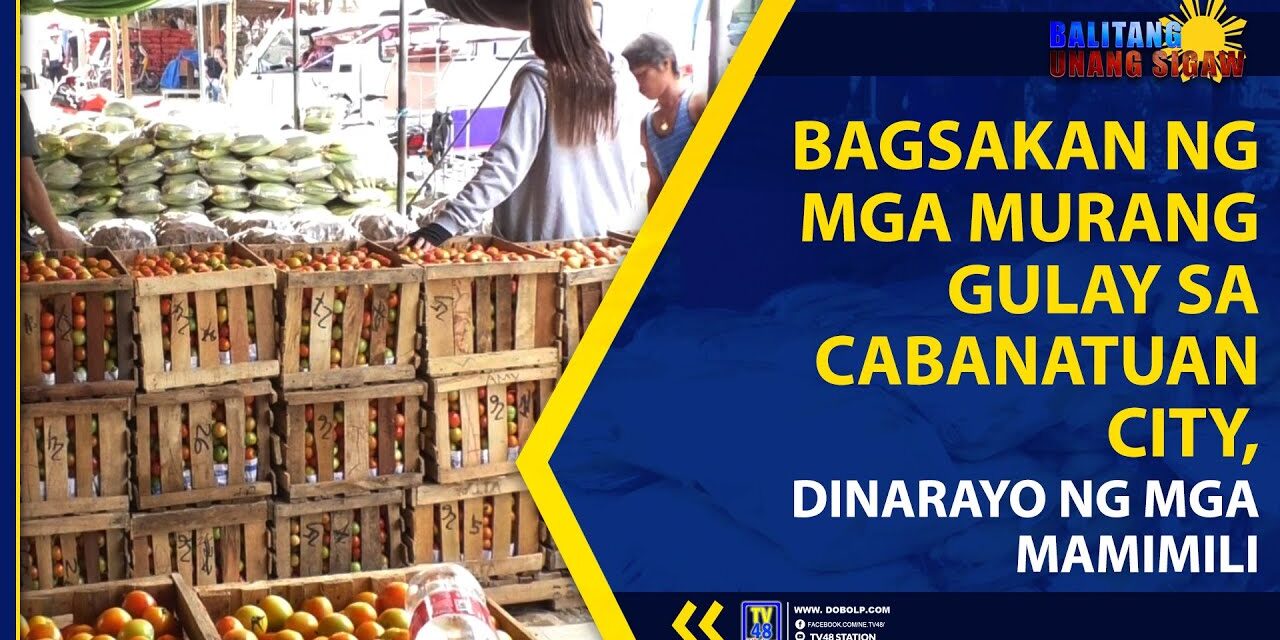 BAGSAKAN NG MGA MURANG GULAY SA CABANATUAN CITY, DINARAYO NG MGA MAMIMILI
