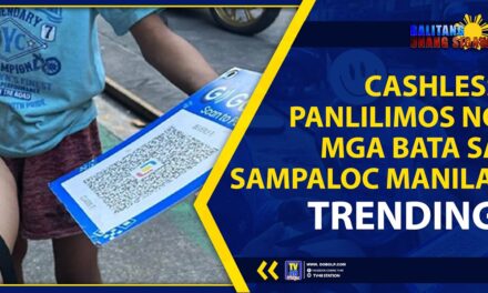 CASHLESS PANLILIMOS NG MGA BATA SA SAMPALOC MANILA, TRENDING