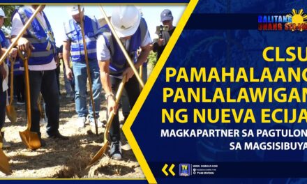 CLSU, PAMAHALAANG PANLALAWIGAN NG NUEVA ECIJA, MAGKAPARTNER SA PAGTULONG SA MAGSISIBUYAS
