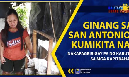 GINANG SA SAN ANTONIO, KUMIKITA NA, NAKAPAGBIBIGAY PA NG KABUTE SA MGA KAPITBAHAY
