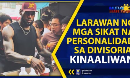 LARAWAN NG MGA SIKAT NA PERSONALIDAD SA DIVISORIA, KINAALIWAN