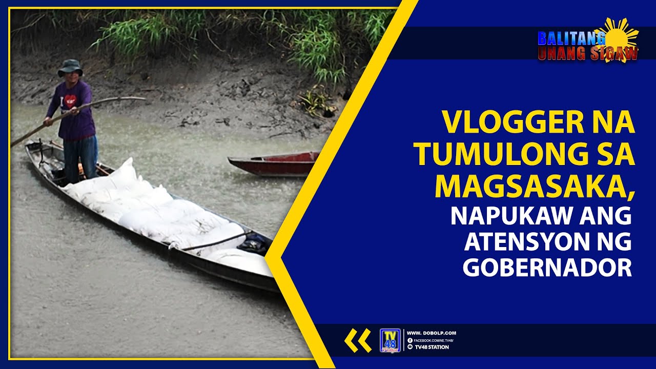 VLOGGER NA TUMULONG SA MAGSASAKA, NAPUKAW ANG ATENSYON NG GOBERNADOR