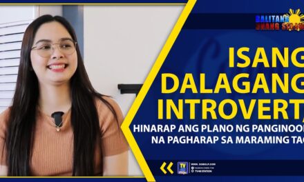 ISANG DALAGANG INTROVERT, HINARAP ANG PLANO NG PANGINOON NA PAGHARAP SA MARAMING TAO