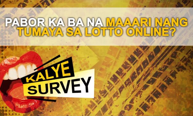 PABOR KA BA NA MAAARI NANG TUMAYA SA LOTTO ONLINE?