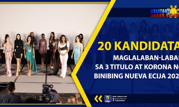 20 KANDIDATA, MAGLALABAN-LABAN SA 3 TITULO AT KORONA NG BINIBING NUEVA ECIJA 2023