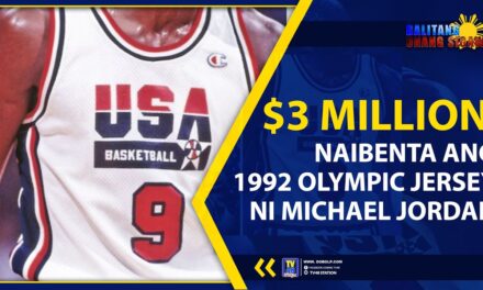 $3 MILLION, NAIBENTA ANG 1992 OLYMPIC JERSEY NI MICHAEL JORDAN