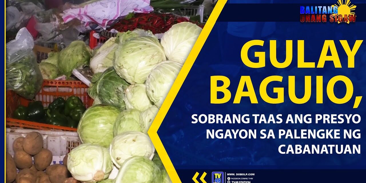 GULAY BAGUIO, SOBRANG TAAS ANG PRESYO NGAYON SA PALENGKE NG CABANATUAN