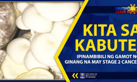 KITA SA KABUTE, IPINAMBIBILI NG GAMOT NG GINANG NA MAY STAGE 2 CANCER