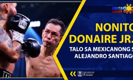 NONITO DONAIRE JR, TALO SA MEXICANONG SI ALEJANDRO SANTIAGO