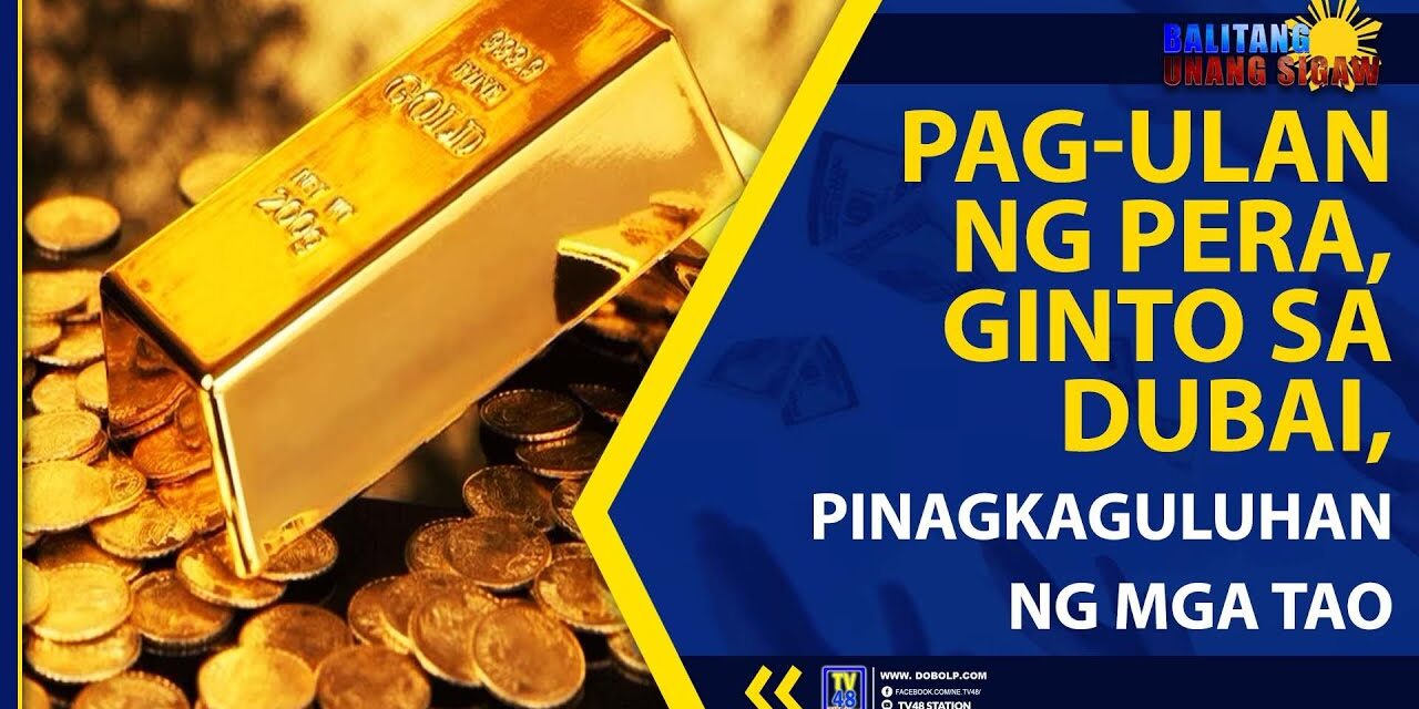 PAG-ULAN NG PERA, GINTO SA DUBAI, PINAGKAGULUHAN NG MGA TAO