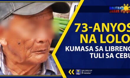 73-ANYOS NA LOLO, KUMASA SA LIBRENG TULI SA CEBU