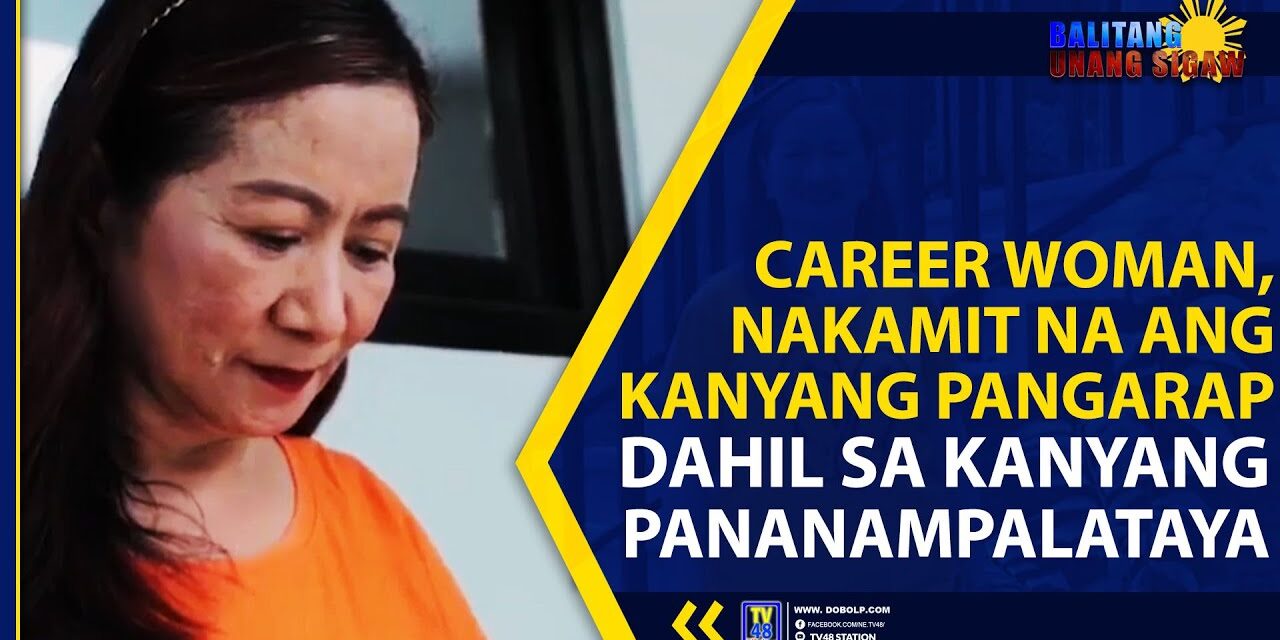 CAREER WOMAN, NAKAMIT NA ANG KANYANG PANGARAP DAHIL SA KANYANG PANANAMPALATAYA
