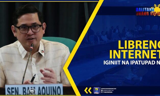 LIBRENG INTERNET, IGINIIT NA IPATUPAD NA!